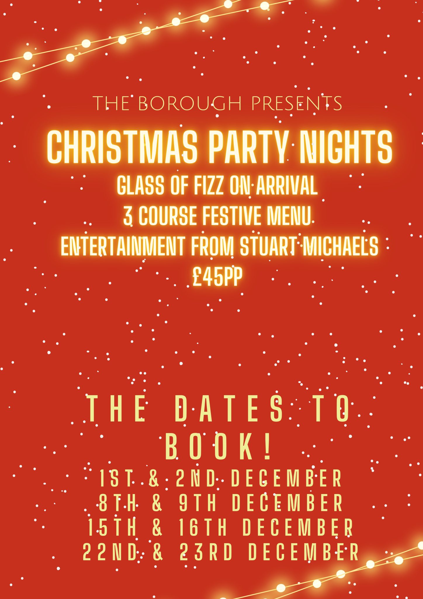Christmas Party Nights - The Borough